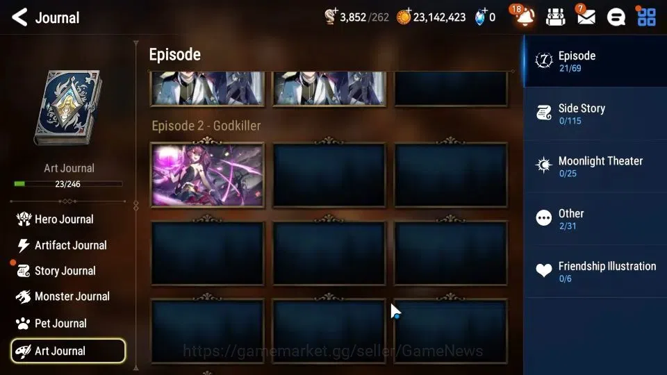 Epic Seven Accounts GLOBAL Unverif|New Era|6 ML(LC Bellona,ZIO,Maid Ch image 20
