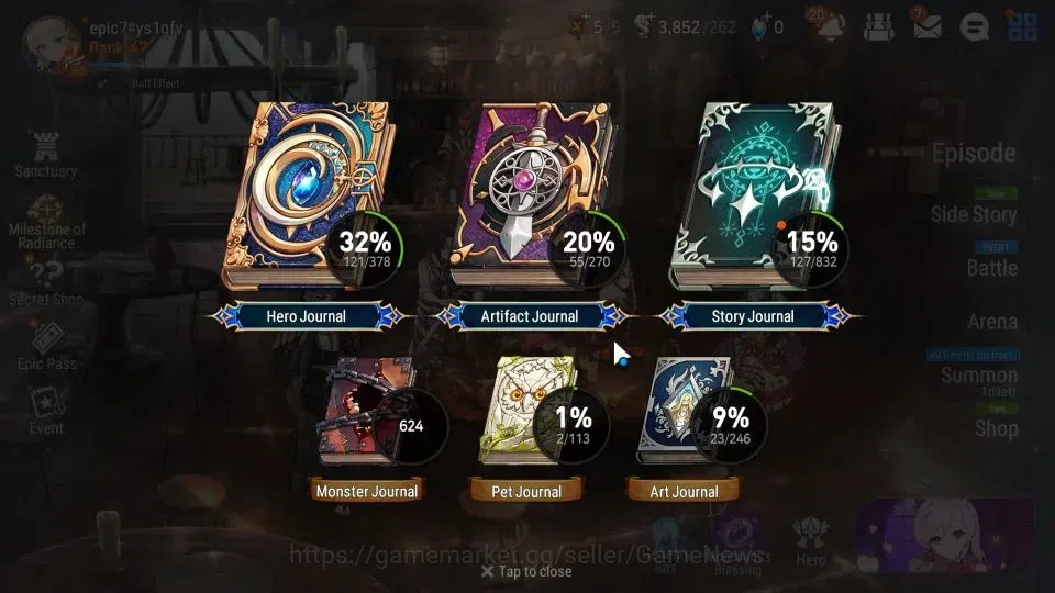 Epic Seven Accounts GLOBAL Unverif|New Era|6 ML(LC Bellona,ZIO,Maid Ch image 3