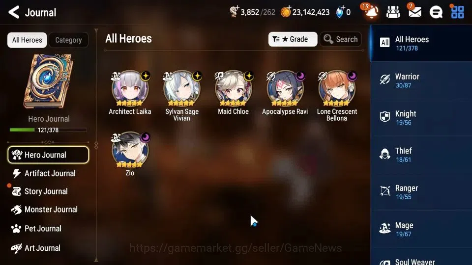 Epic Seven Accounts GLOBAL Unverif|New Era|6 ML(LC Bellona,ZIO,Maid Ch image 6