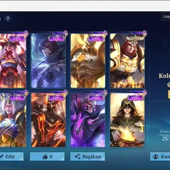 Mobile Legends: Bang Bang Accounts Others Global|96S|Seasoned|LightBorn Tigreal,Epic Freya Roger Uranus Moskov Kufra