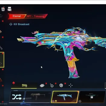 Blood Strike Accounts Collab Skin Asia|Eternal MP7-TideSong Lv2,DeAgle+Melee Staff|Collab AOT Female Titan,OPM SKS+Many