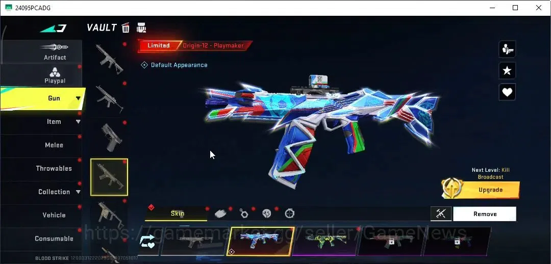 Blood Strike Accounts ASIA| Ultra [M4A1,MP5,URB]| Collab [MCX,FN2000]| L image 10