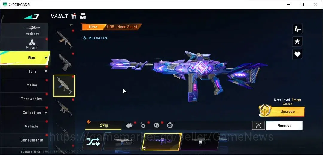 Blood Strike Accounts ASIA| Ultra [M4A1,MP5,URB]| Collab [MCX,FN2000]| L image 11