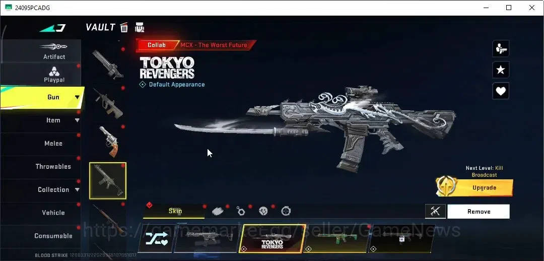 Blood Strike Accounts ASIA| Ultra [M4A1,MP5,URB]| Collab [MCX,FN2000]| L image 12