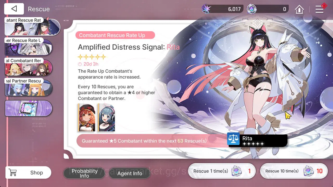 Chaos Zero Nightmare Accounts GBL Lv47|1 Omega+6K Crystal|9 SSR[Rita,Chizuru+Sig image 16