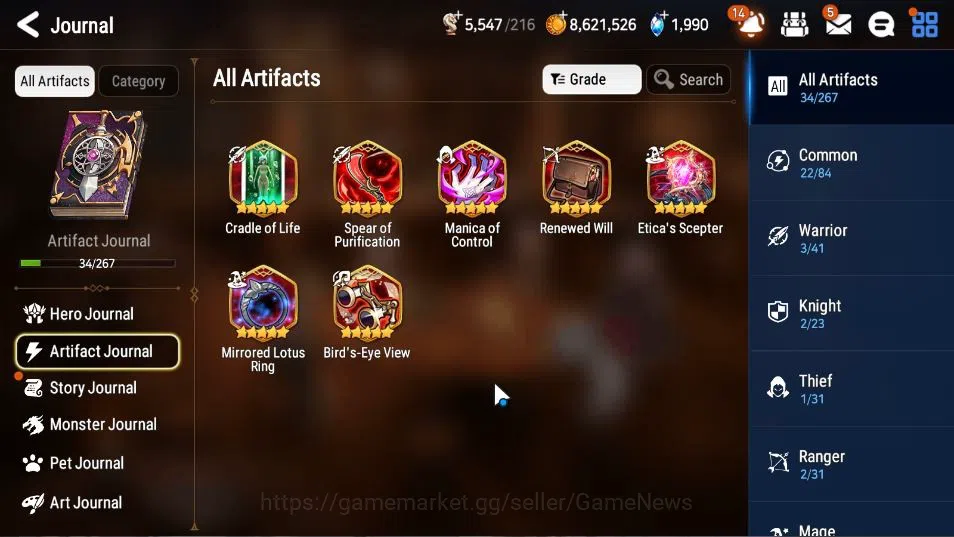 Epic Seven Accounts Asia Unverif| 6 ML (Barunka,SOT Snow,Harsetti,Etc) image 7