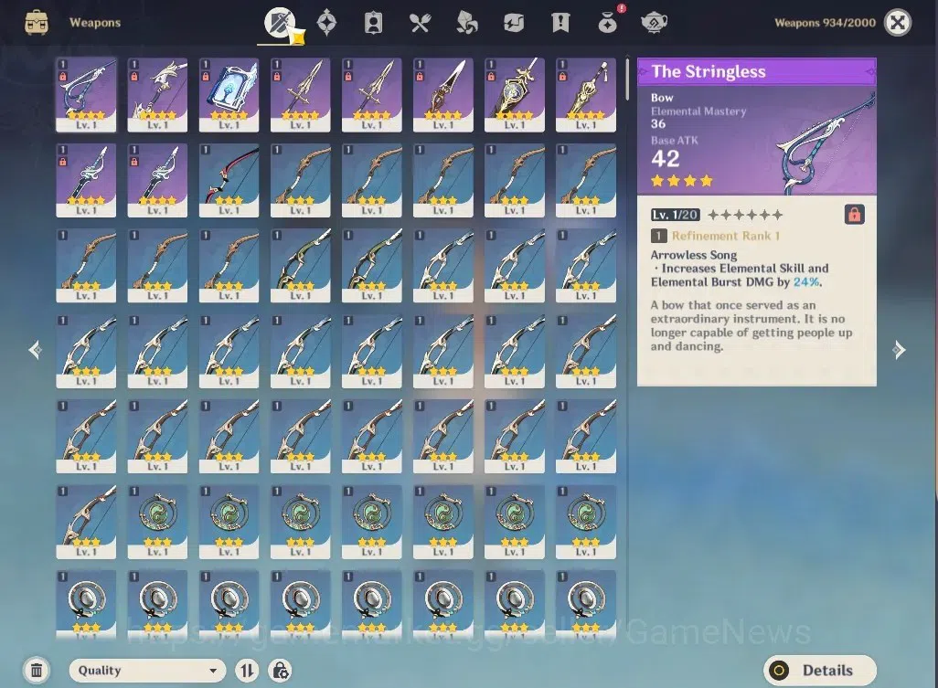 Genshin Impact Accounts ASIA|AR25|Fresh Starter|1Limited+11(*4Character)|S image 6
