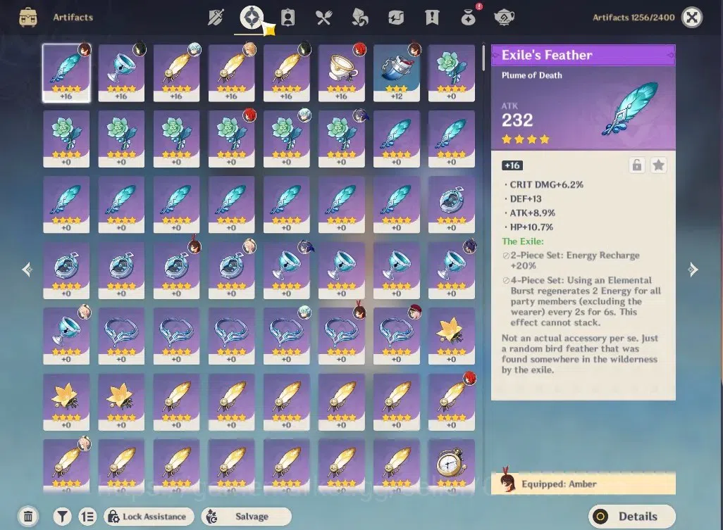 Genshin Impact Accounts ASIA|AR25|Fresh Starter|1Limited+11(*4Character)|S image 7