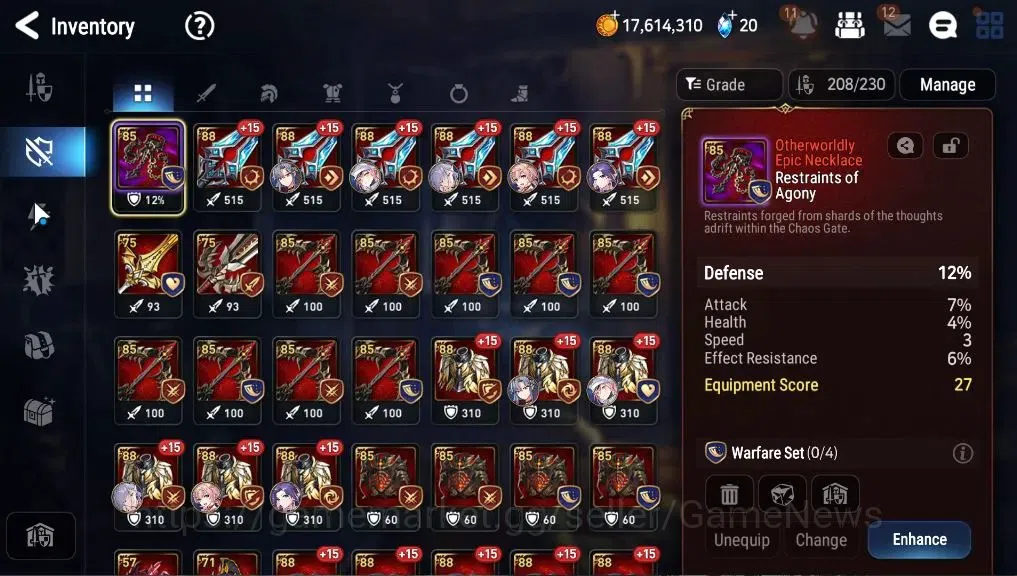 Epic Seven Accounts GLOBAL Unverif|6 ML [LW Peira, DP Aria, SE Celine, image 15