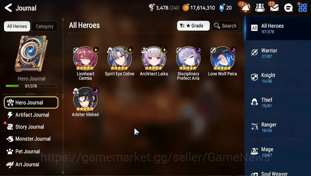 Epic Seven Accounts GLOBAL Unverif|6 ML [LW Peira, DP Aria, SE Celine, image 4