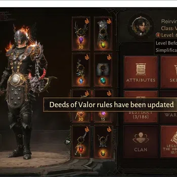 Diablo Immortal Accounts High-End NA - High Heavens | 60(1000) Warlock - Slayer | CR 45329 | Reso 270 | Inverno V | Varog