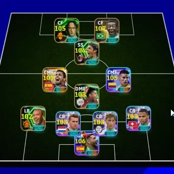 eFootball Accounts Legends & Iconic Players Android|Big Time Rodri|21 Epic Pele,Rui Costa,F Totti,|13 Show Time Uni