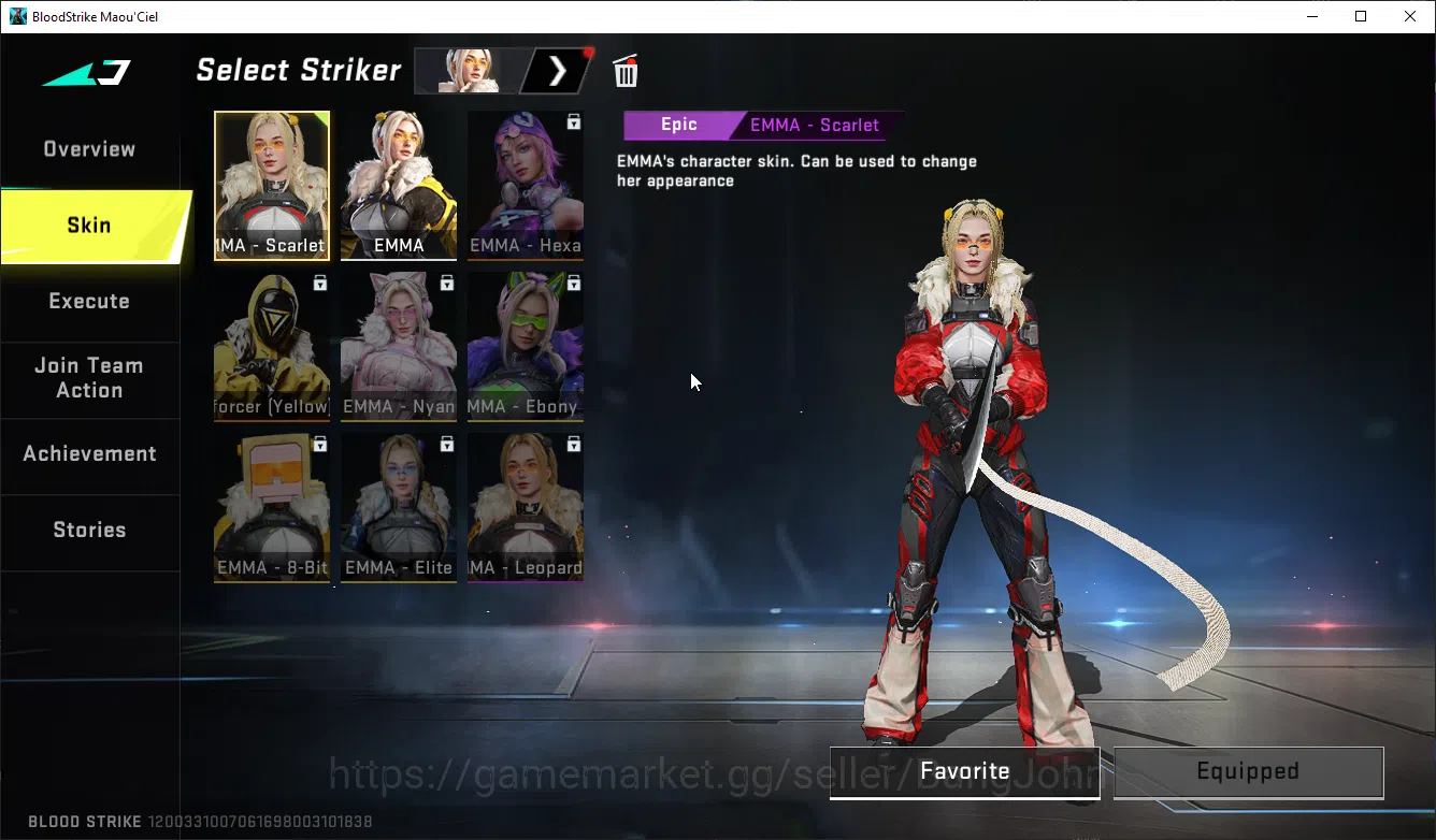 Blood Strike Accounts ASIA | Melee Katana Collab bleach zanpakuto | coll image 3