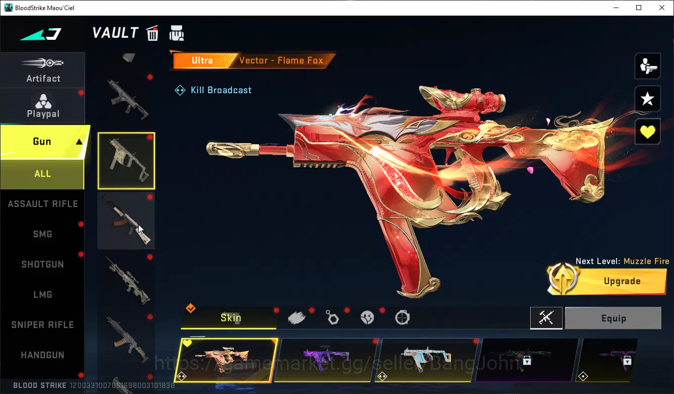 Blood Strike Accounts ASIA | Melee Katana Collab bleach zanpakuto | coll image 9