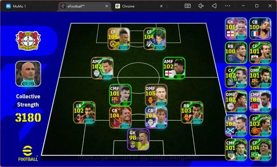 eFootball Accounts Android|PW 3180|Epic Shevchenko,Raúl,Hazard,Rijkaa image 2