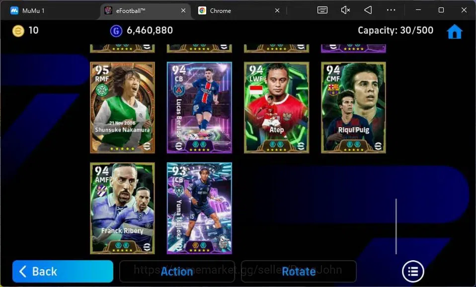 eFootball Accounts Android|PW 3180|Epic Shevchenko,Raúl,Hazard,Rijkaa image 3