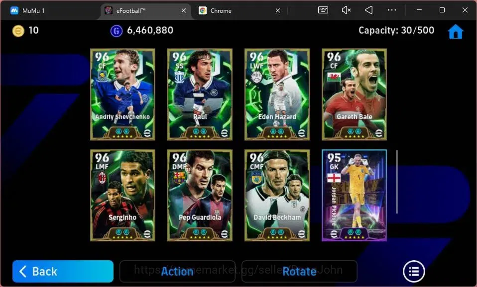 eFootball Accounts Android|PW 3180|Epic Shevchenko,Raúl,Hazard,Rijkaa image 4