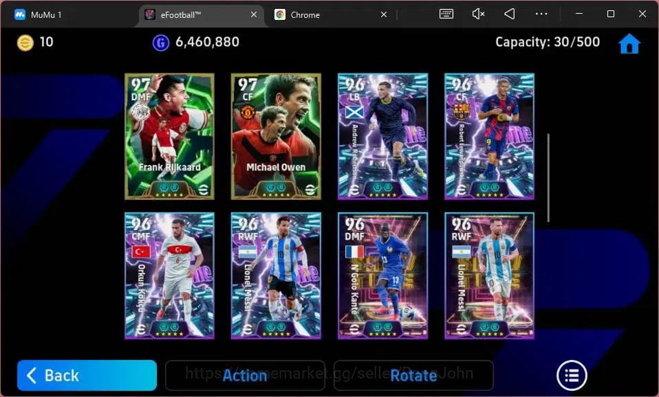 eFootball Accounts Android|PW 3180|Epic Shevchenko,Raúl,Hazard,Rijkaa image 5