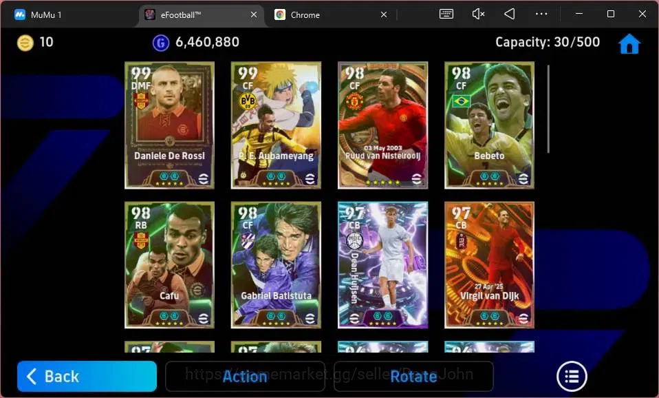 eFootball Accounts Android|PW 3180|Epic Shevchenko,Raúl,Hazard,Rijkaa image 6