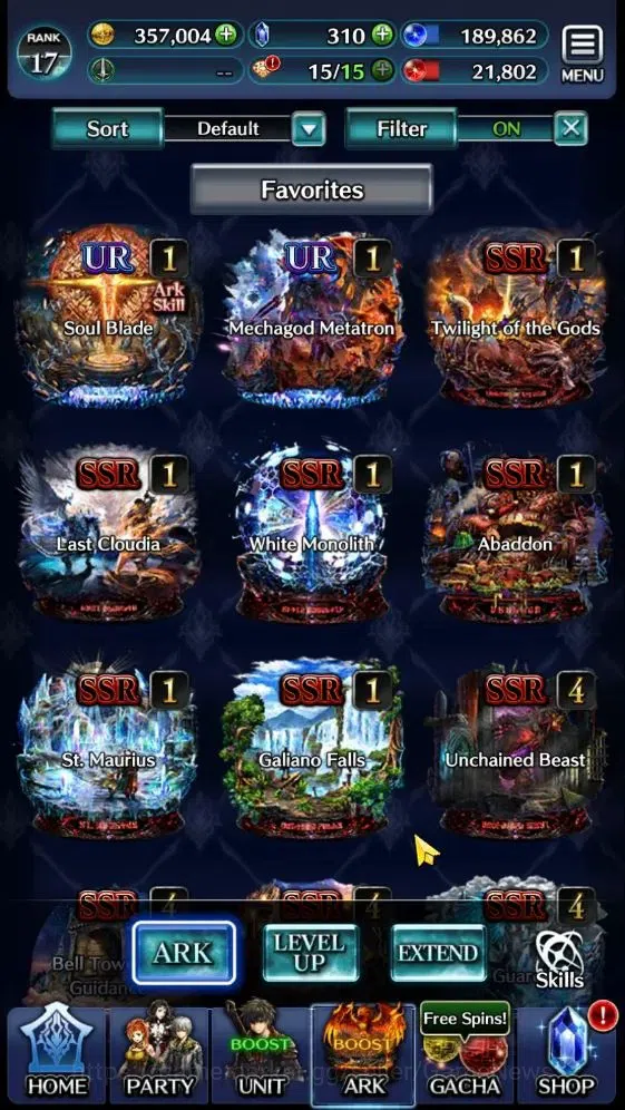Last Cloudia Accounts Endgame GLOBAL |Rank 17| Top Tier Unit [AoG Yuda, AoG Eber, Demon Lord Balezar, AoG Labyreth,Etc]| 2 4