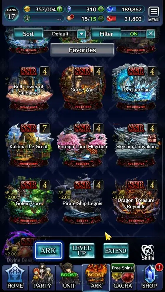 Last Cloudia Accounts Endgame GLOBAL |Rank 17| Top Tier Unit [AoG Yuda, AoG Eber, Demon Lord Balezar, AoG Labyreth,Etc]| 2 5