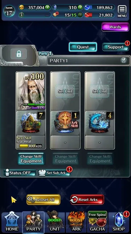 Last Cloudia Accounts Endgame GLOBAL |Rank 17| Top Tier Unit [AoG Yuda, AoG Eber, Demon Lord Balezar, AoG Labyreth,Etc]| 2 7