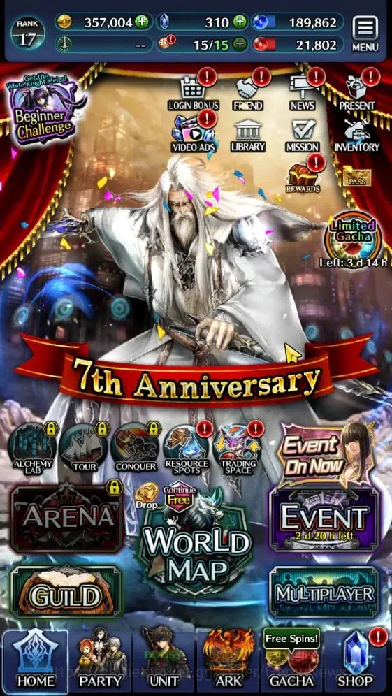 Last Cloudia Accounts Endgame GLOBAL |Rank 17| Top Tier Unit [AoG Yuda, AoG Eber, Demon Lord Balezar, AoG Labyreth,Etc]| 2 8
