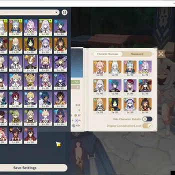 Genshin Impact Accounts Others ASIA|AR 55|Semi Prem Zibai|4 Limited + 1 (*5 Weapon)|Zibai,Linnea,Skirk,Ineffa|Skyward