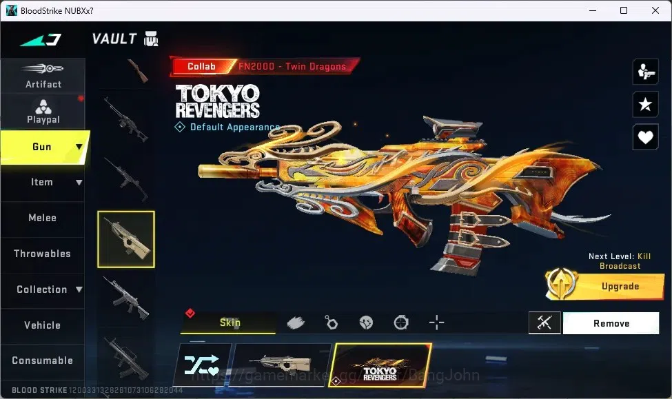 Blood Strike Accounts ASIA | Collab ETHAN - Attack On Titan|4 AOT GUN|2  image 11