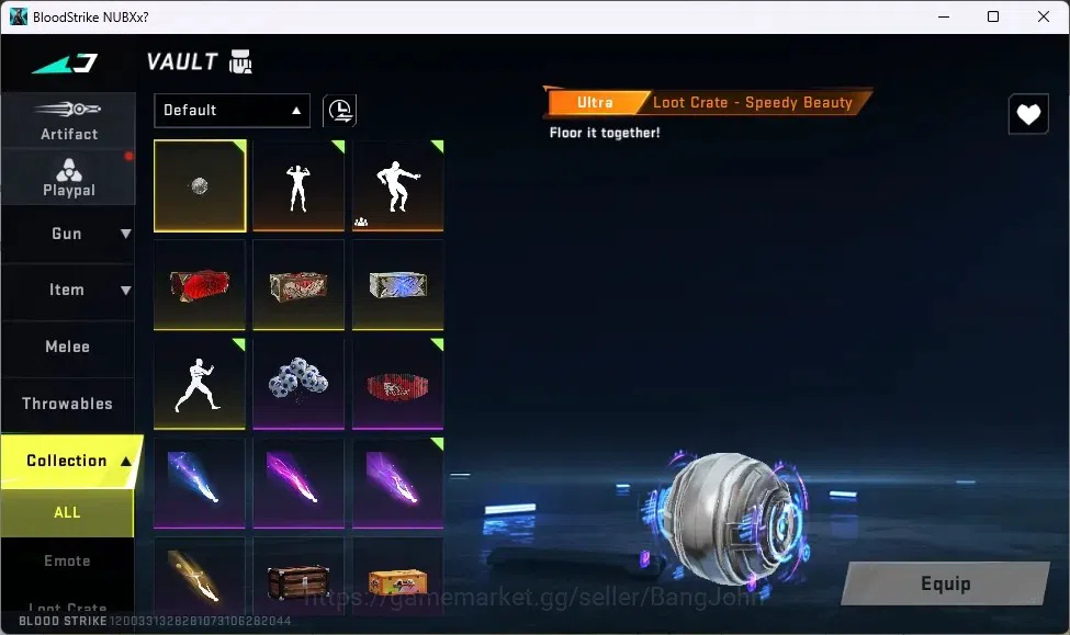 Blood Strike Accounts ASIA | Collab ETHAN - Attack On Titan|4 AOT GUN|2  image 12