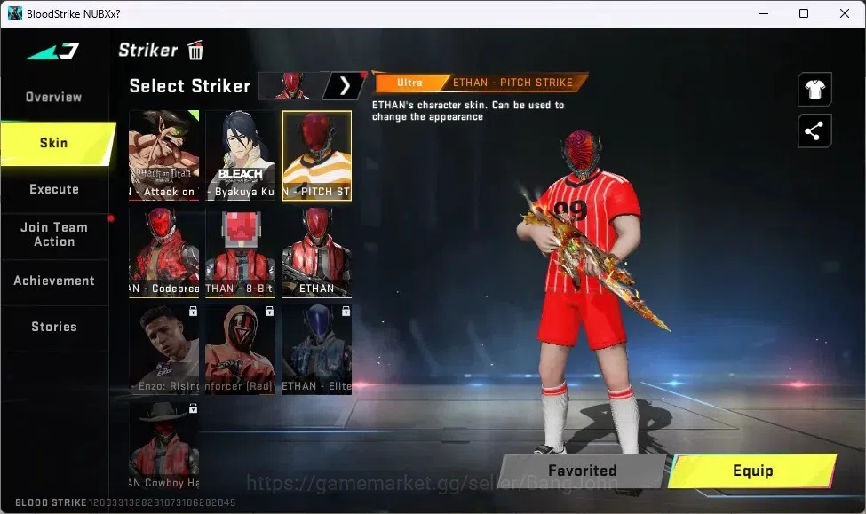 Blood Strike Accounts ASIA | Collab ETHAN - Attack On Titan|4 AOT GUN|2  image 15