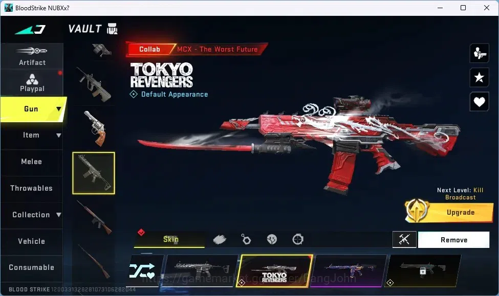 Blood Strike Accounts ASIA | Collab ETHAN - Attack On Titan|4 AOT GUN|2  image 9