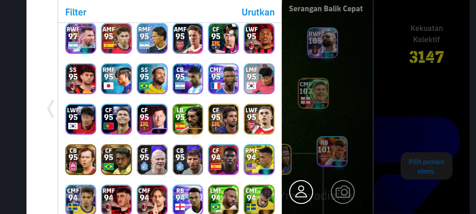 eFootball Accounts Legends & Iconic Players EFOOTBALLL 2026 | M SALAH SHOW TIME, JOSKO GVARDIOL SHOW TIME OLD, NEYMAR JR 3
