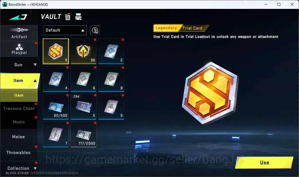 Blood Strike Accounts ASIA | Eternal Desert Eagle-Scorpio | 3 Legendary  image 7
