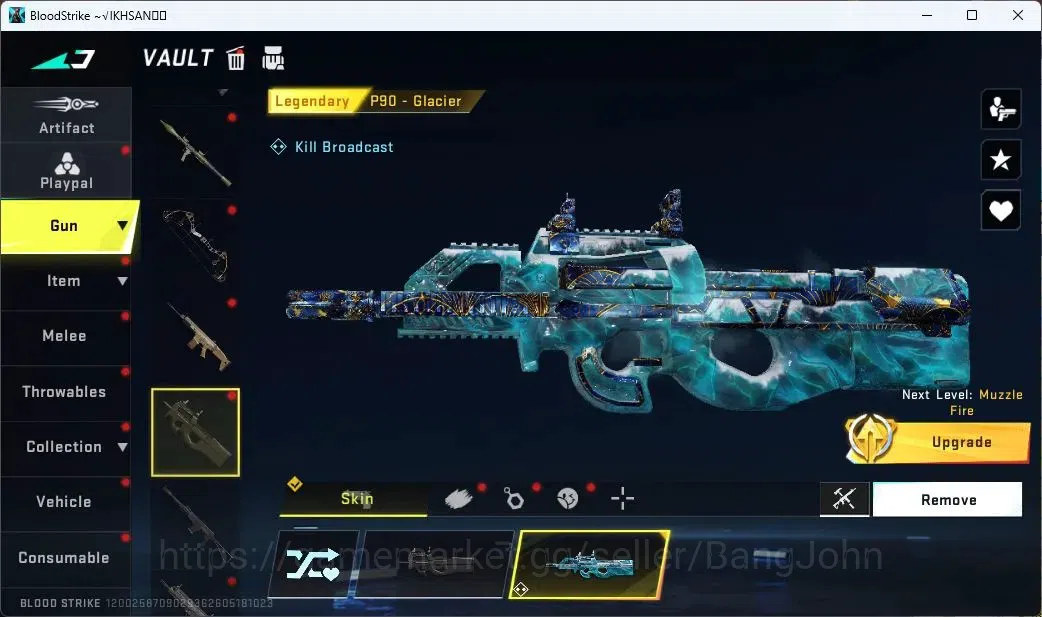 Blood Strike Accounts ASIA | Eternal Desert Eagle-Scorpio | 3 Legendary  image 8