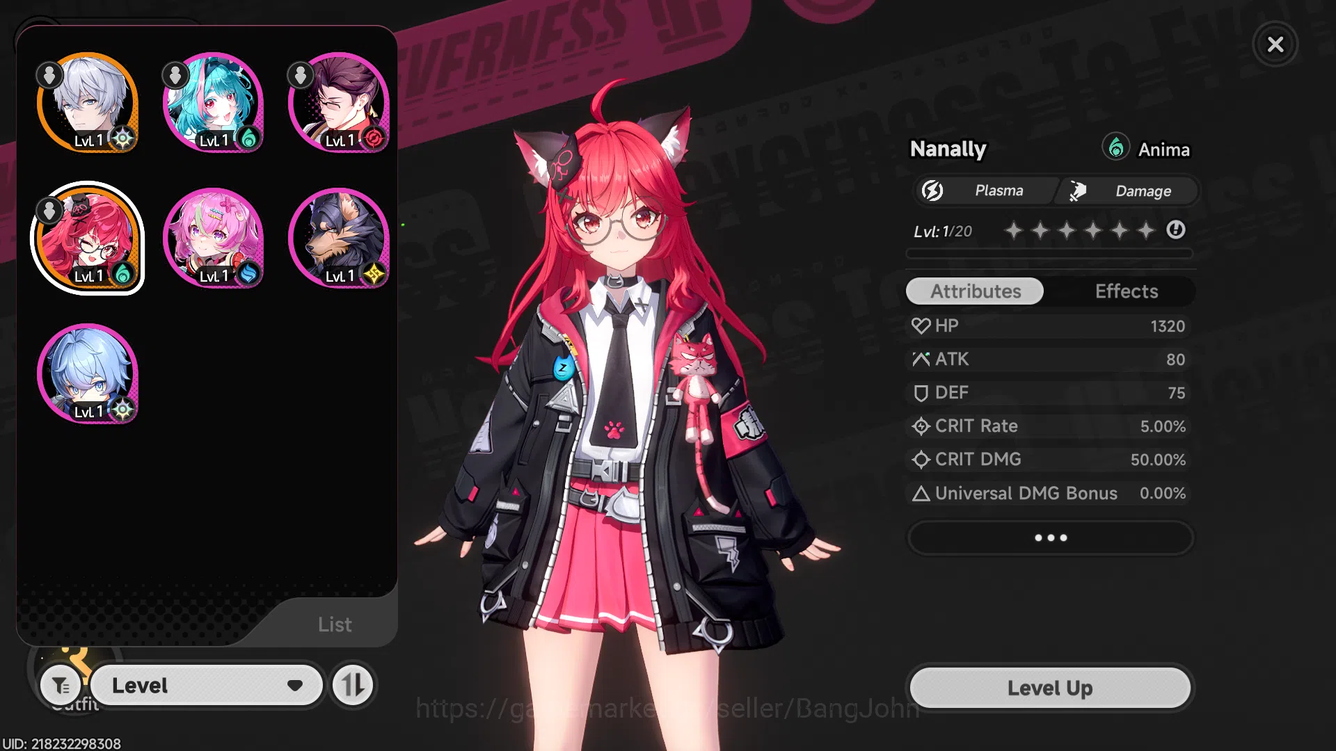 Neverness to Everness Accounts EUROPE | Starter Lv 3 | 1 SSR Nanally Awakend 1+5 image 9