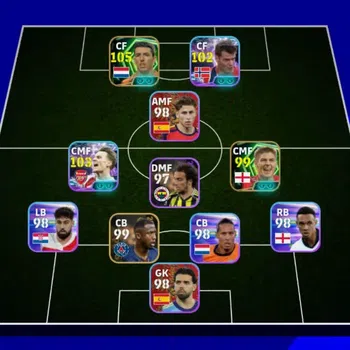 eFootball Accounts Legends & Iconic Players Android|Epic Roy Makaay,Show Time Martin Odegaard,Alexander Sorloth,Lionel