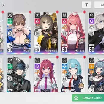 Chaos Zero Nightmare Accounts Asia|Lv 54|8 SSR([SerenielM2,YukiM2]+Sign,VeroM2,MeilinM5,RenoaM1,RinM1,MagnaM1,Etc|11SR|10