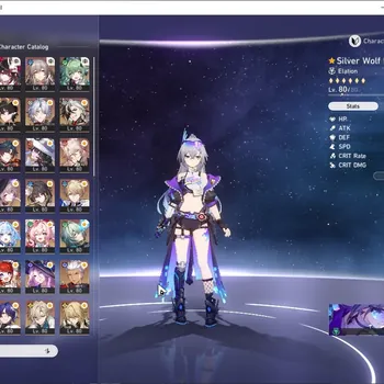 Honkai Star Rail Accounts Others Asia|Free Genshin|TL 70|5 Team Prem|31 Limited|(Acheron E1,Therta E1,Cyrene,SW999,Tribbie