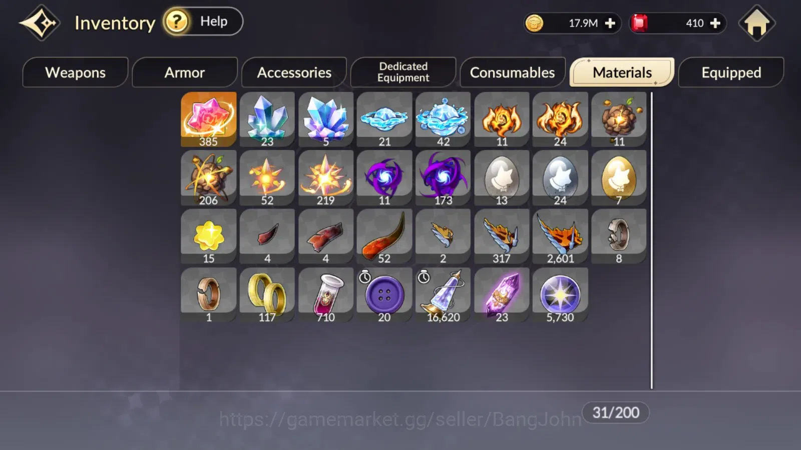 Seven Knights Re:Birth Accounts Global |5EX7(Fai,Gelidus,Melia,Juri,Rosie),39TC6, image 6
