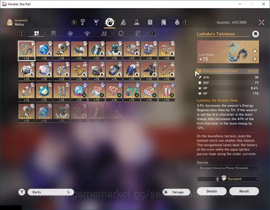 Honkai Star Rail Accounts Asia|TL 70|Premium Phainon,The Herta,Hypercarry|27 image 14