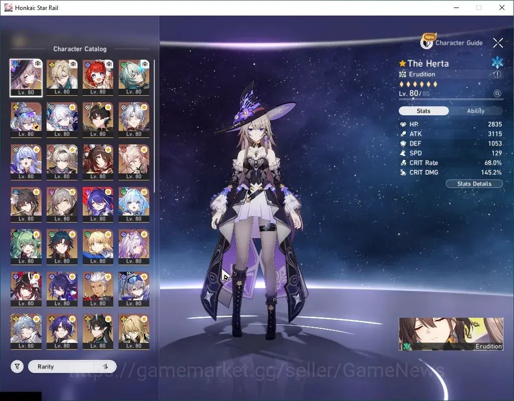 Honkai Star Rail Accounts Asia|TL 70|Premium Phainon,The Herta,Hypercarry|27 image 4