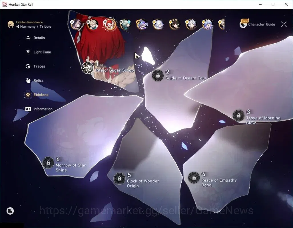 Honkai Star Rail Accounts Asia|TL 70|Premium Phainon,The Herta,Hypercarry|27 image 7
