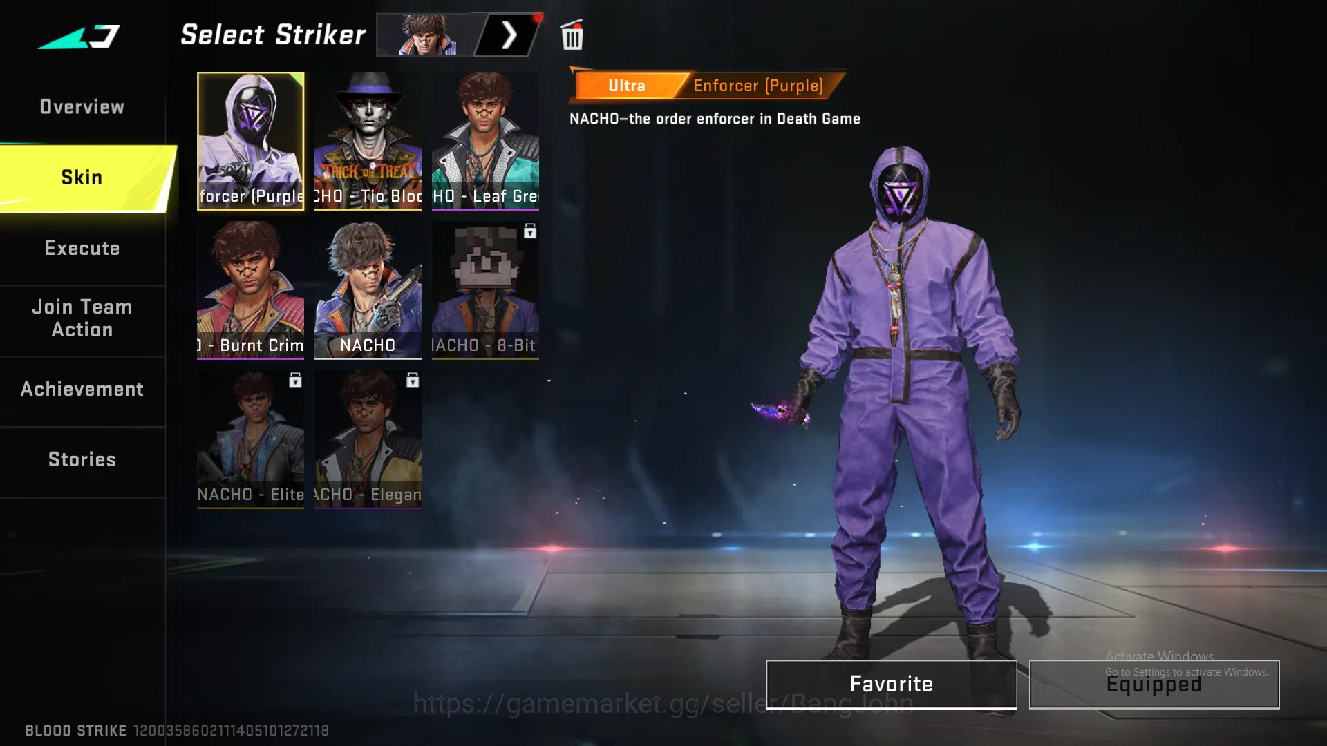 Blood Strike Accounts Others Eternal Uzi (Lv 4, Token kurang dikit lagi inspect) | Eternal Ran (All fitur unlock) | Eternal 17