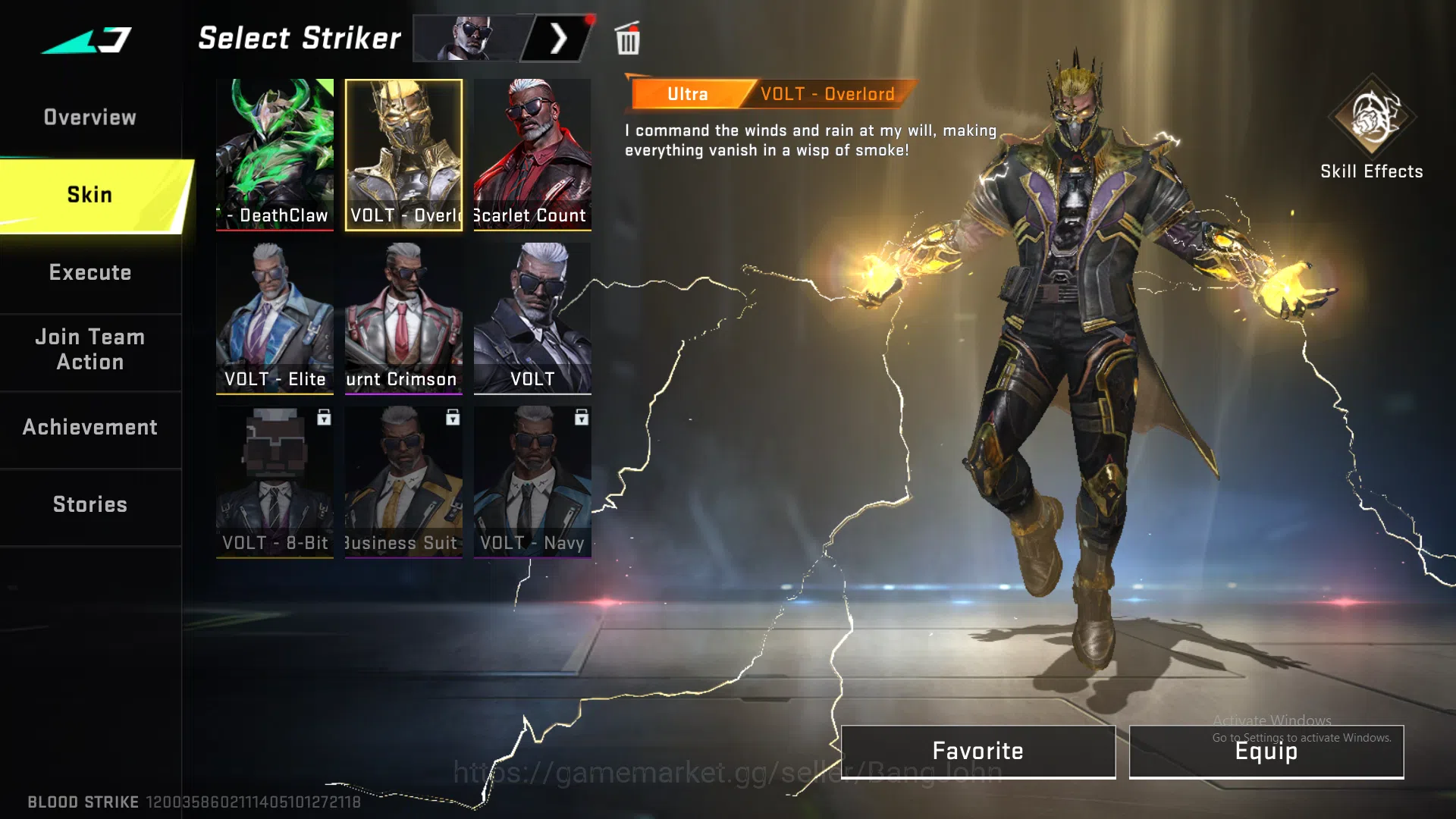 Blood Strike Accounts Others Eternal Uzi (Lv 4, Token kurang dikit lagi inspect) | Eternal Ran (All fitur unlock) | Eternal 20