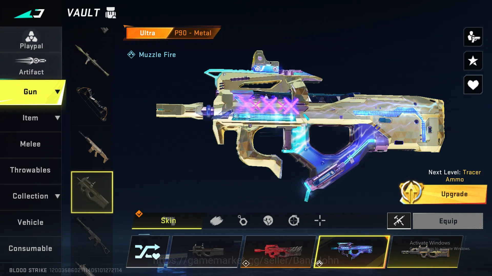 Blood Strike Accounts Others Eternal Uzi (Lv 4, Token kurang dikit lagi inspect) | Eternal Ran (All fitur unlock) | Eternal 7
