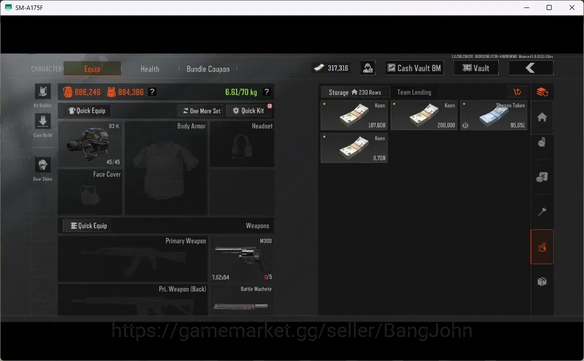 Arena Breakout Accounts Mobile | SV 25 M | CV 8.3 M | Koi LR-DMR1, P90, Go image 12