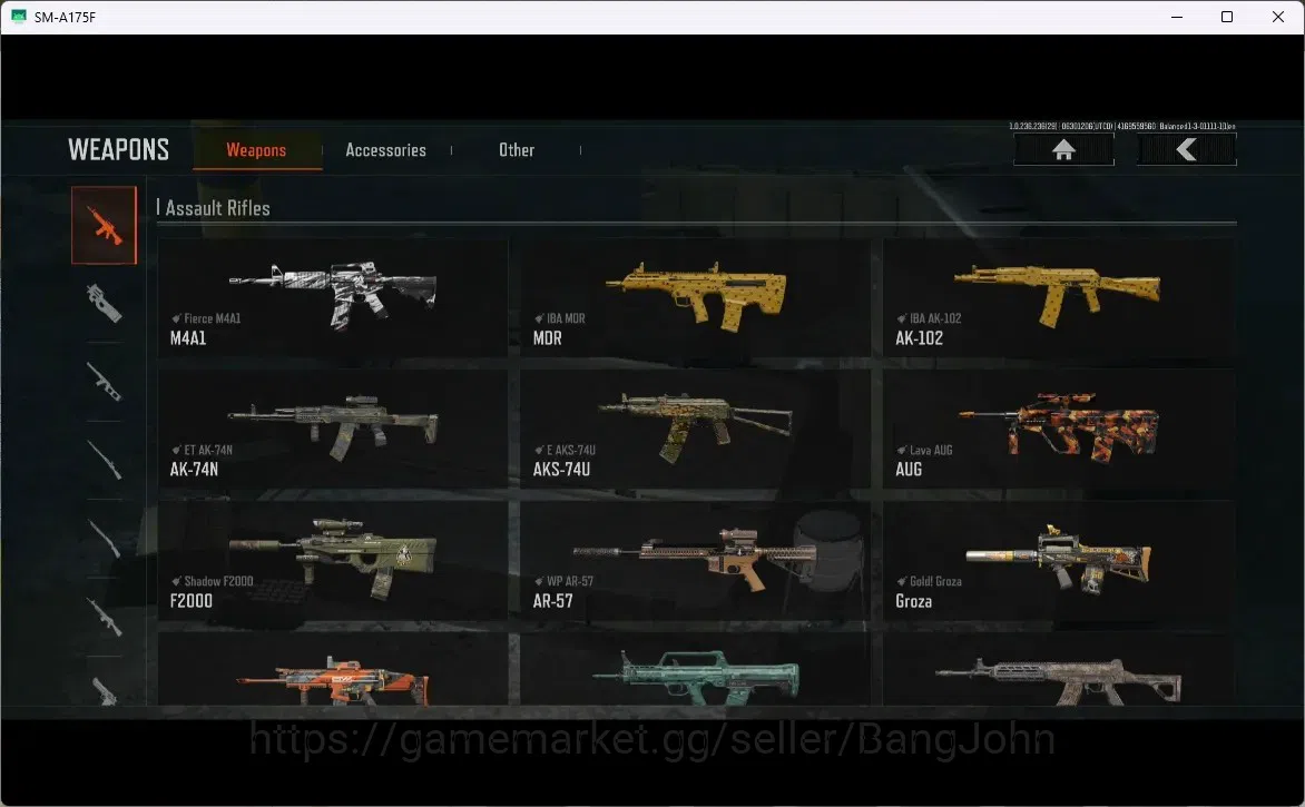 Arena Breakout Accounts Mobile | SV 25 M | CV 8.3 M | Koi LR-DMR1, P90, Go image 14