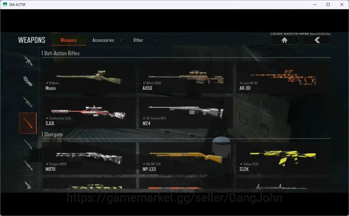 Arena Breakout Accounts Mobile | SV 25 M | CV 8.3 M | Koi LR-DMR1, P90, Go image 19