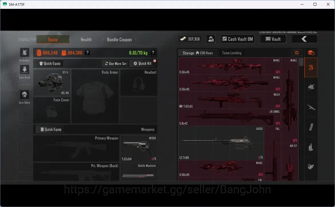 Arena Breakout Accounts Mobile | SV 25 M | CV 8.3 M | Koi LR-DMR1, P90, Go image 2